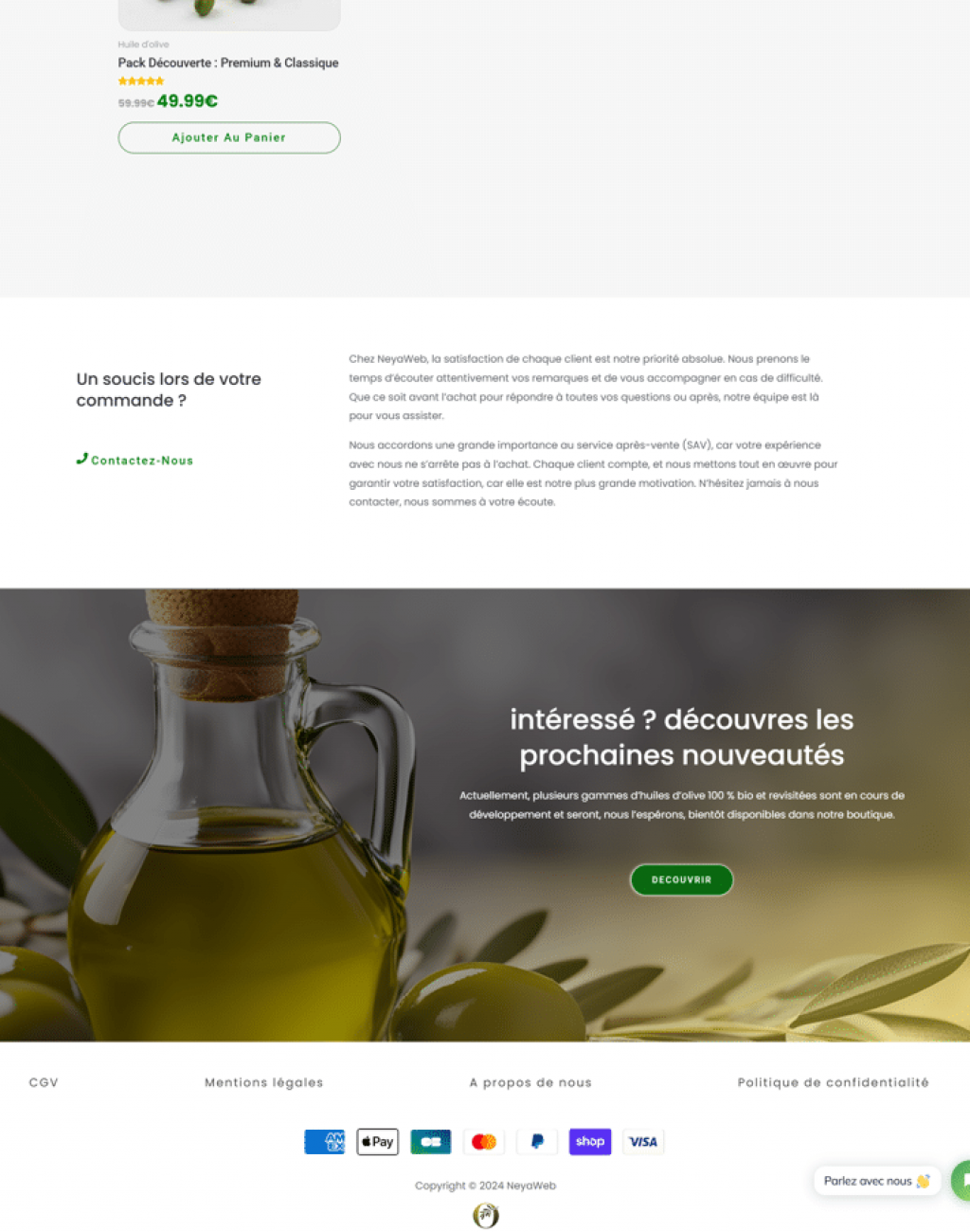 Ecommerce site Demo